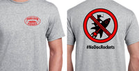 Puro Cigar House T-Shirt #NoDogRockets - Light Grey